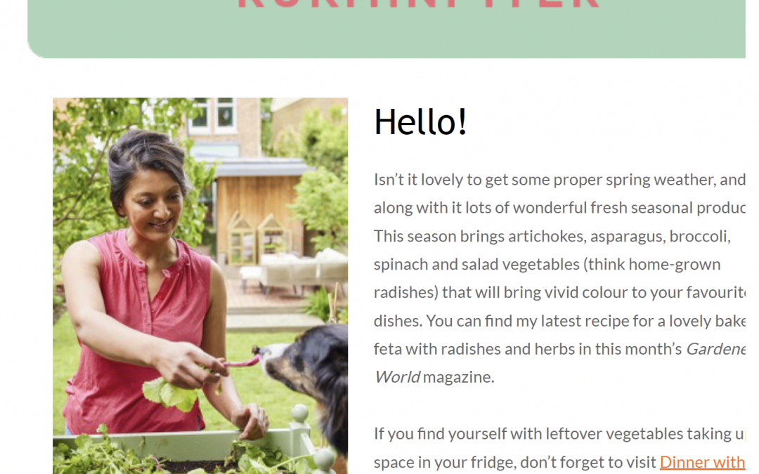 Rukmini Ayer newsletter – 3rd April 2023